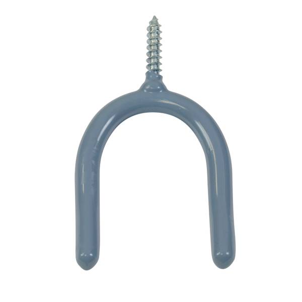 Crawford Vinyl Coated Screw In Storage Hook SS1325 Blain's Farm