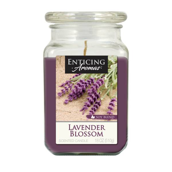 Enticing Aromas Lavender Blossom Candle 67246 Blain's Farm & Fleet