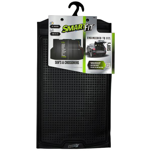 Smart Fit 4Piece Black Rubber SUV Cargo Mat Set 79937 Blain's Farm