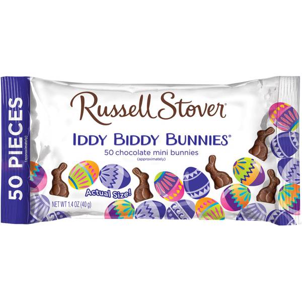 Russell Stover 1.4 oz Chocolate Mini Bunnies 8330 Blain's Farm & Fleet