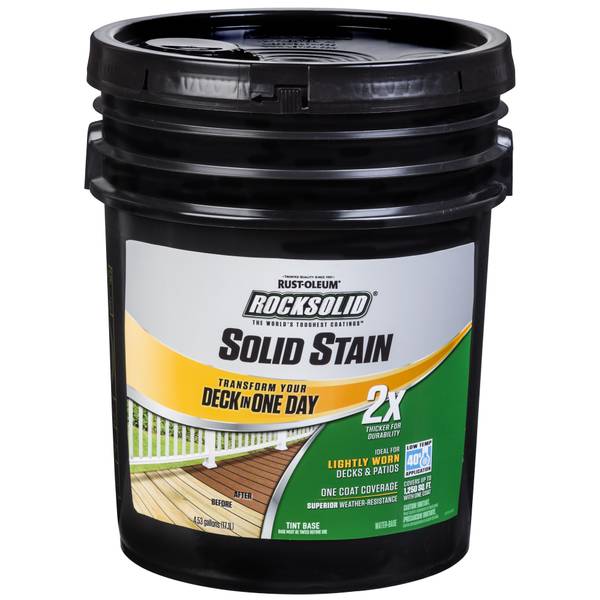 RustOleum 5 Gallon 2X Rocksolid Tint Base 305831 Blain's Farm & Fleet