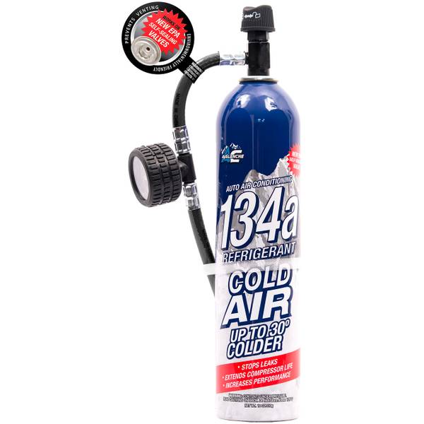 AC Avalanche 18 oz 134A Refrigerant Reusable Gauge AVL345 Blain's