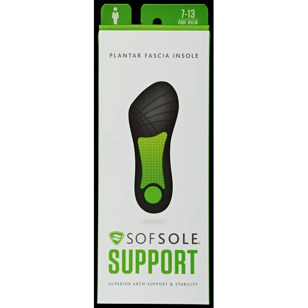 Sofsole Men's Sof Sole Plantar Fascia Insoles 18651 Blain's Farm