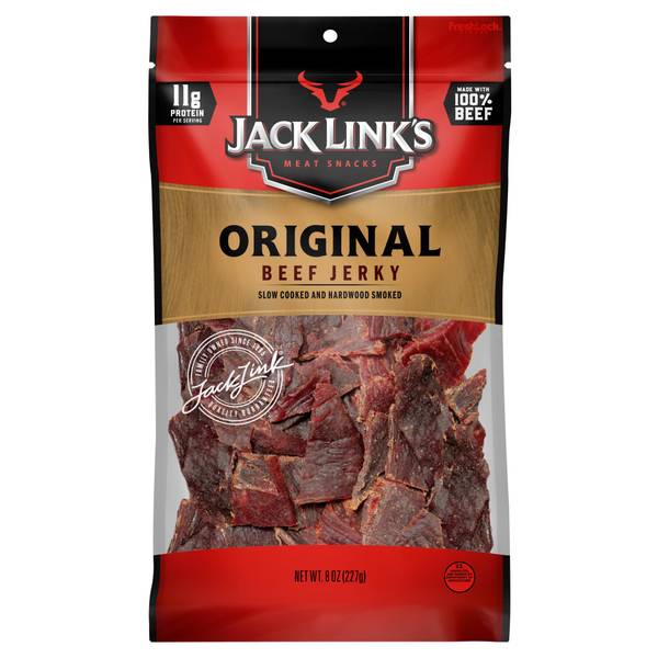 Jack Link's 8 oz Original Beef Jerky 10000008206 Blain's Farm & Fleet