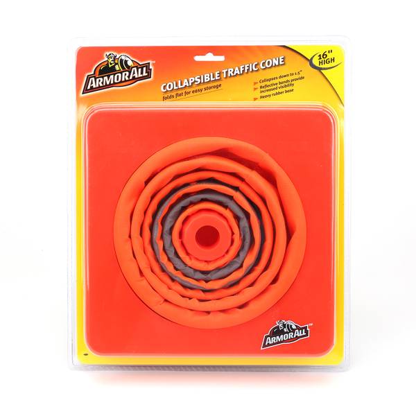 Armor All 16" Collapsible Traffic Cone AAEM107J Blain's Farm & Fleet