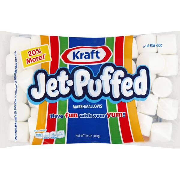 Kraft 12 oz JetPuffed Marshmallows 500328 Blain's Farm & Fleet