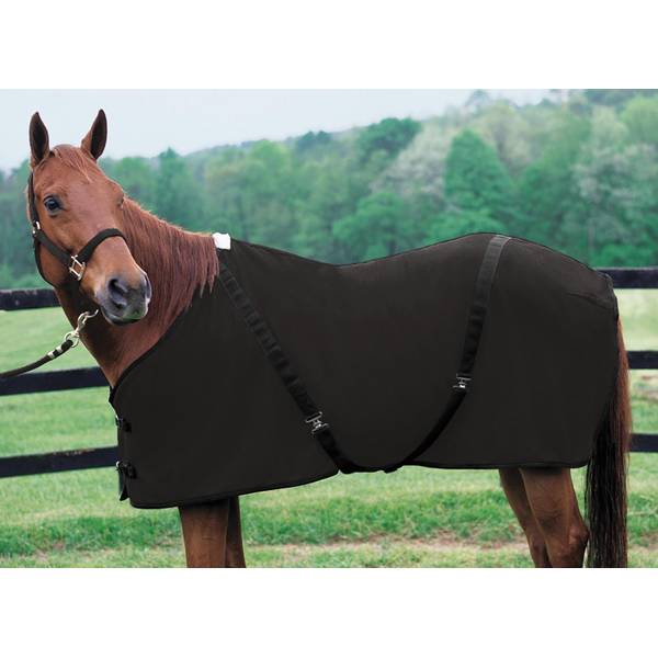 Weaver Leather Black Polar Fleece Horse Blanket, 78" 351500BK78