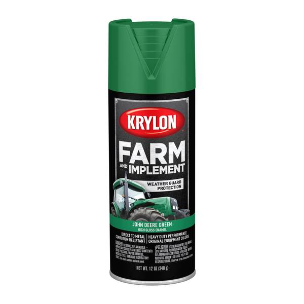Krylon 12 oz Farm and Implement John Deere Green High Gloss Enamel
