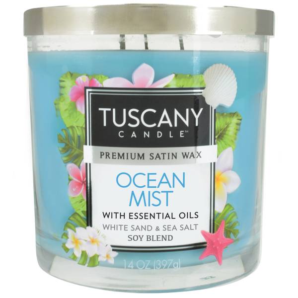 Tuscany Candle 14 oz Ocean Mist Candle 65982 Blain's Farm & Fleet