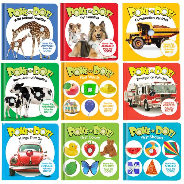 Melissa & Doug My First PokeADot Book Assortment 97094 Blain's