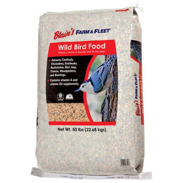 Blain's Farm & Fleet Wild Bird Food, 50 lb 00744 Blain's Farm & Fleet