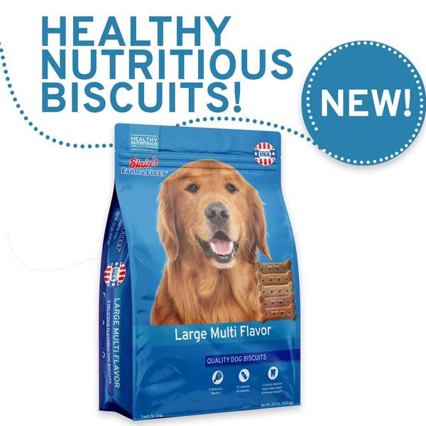 Blain's Farm & Fleet Large Dog Biscuits, 20 lb 00142389085 Blain's