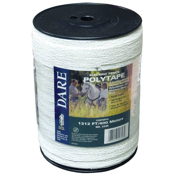 Dare High Visibility Poly Tape Electric Fence Tape 2346 Blain's