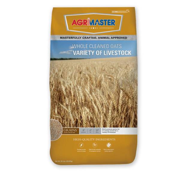 Agrimaster 50 lb All Species Whole Oats Feed 3268 Blain's Farm & Fleet