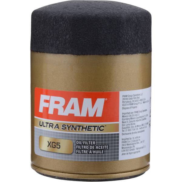 FRAM Extra Guard FullFlow Ultra Synthetic Oil Filter, XG5 Blain's