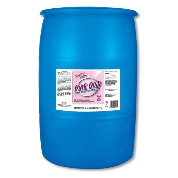 Valley View Pink Lotion Dish Detergent, 55 Gallon 1001955 Blain's