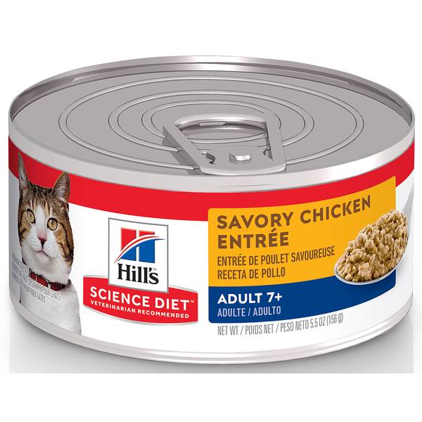 Hill's Science Diet Adult 7+ Savory Chicken Entree Canned