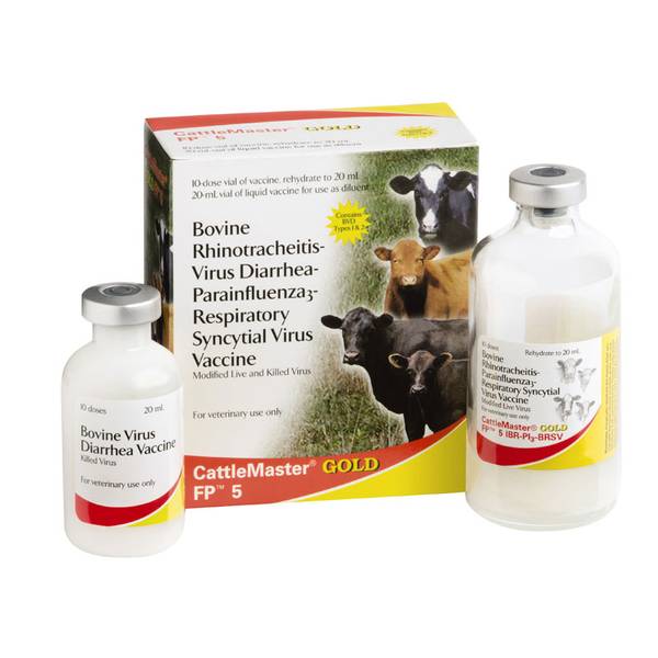 Zoetis CattleMaster GOLD FP 5 Vaccine 13621512 Blain's Farm & Fleet