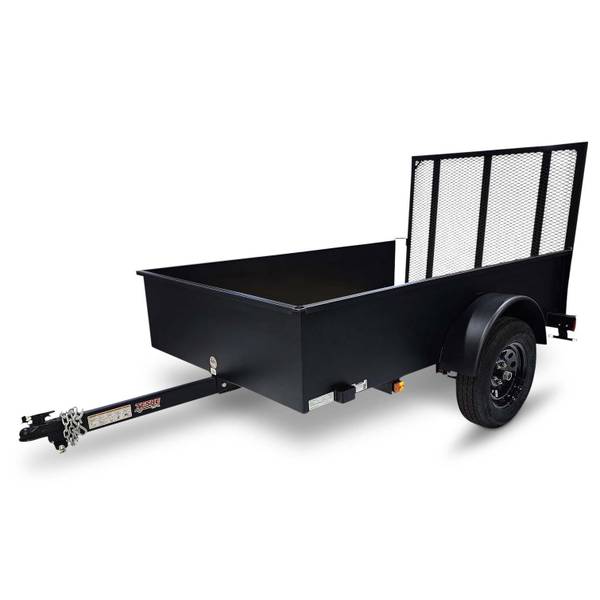 Teske Mfg. 5' x 8' High Side Utility Trailer U5815FLBSFB1 Blain's
