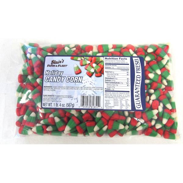 Blain's Farm & Fleet 16 oz Holiday Candy Corn 662650 Blain's Farm