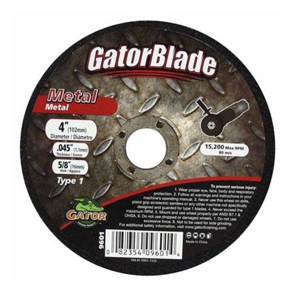 GatorBlade 5/8" Arbor Size Metal Cutting Wheel 9601 Blain's Farm & Fleet