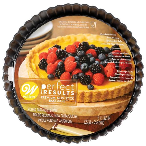 Wilton 9" Perfect Results Round Tart/Quiche Pan 21056818 Blain's