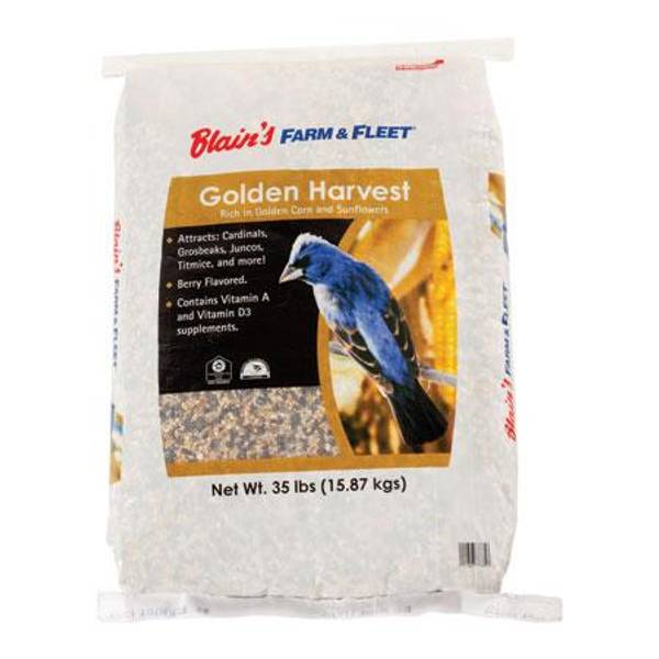 Blain's Farm & Fleet 35 lb Golden Harvest Bird Seed 00374 Blain's
