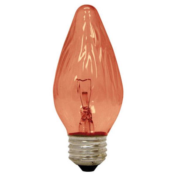 GE 2Pack 40Watt Amber MultiUse Blunt Tip Light Bulbs 75344 Blain