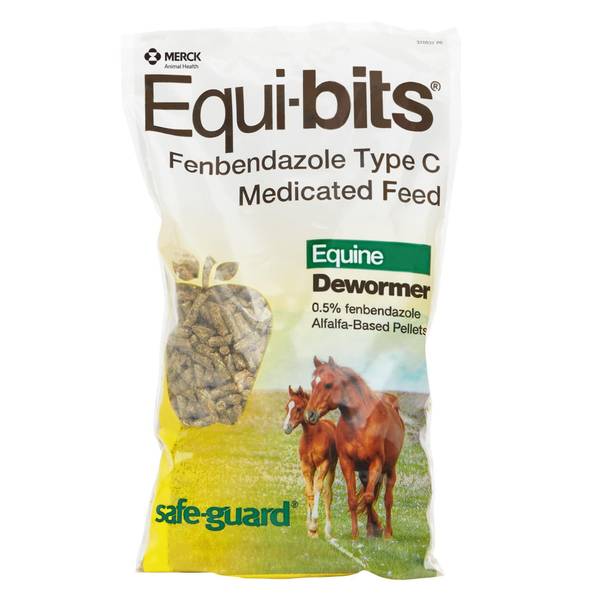 Merck Animal Health SafeGuard Equibits Equine Dewormer 08666 Blain