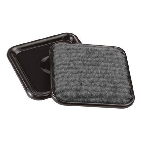 Soft Touch by Waxman Gray Square Carpet Caster Cup 4292395N Blain's