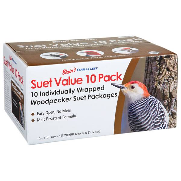 Blain's Farm & Fleet Woodpecker Suet Value Pack 00843 Blain's Farm