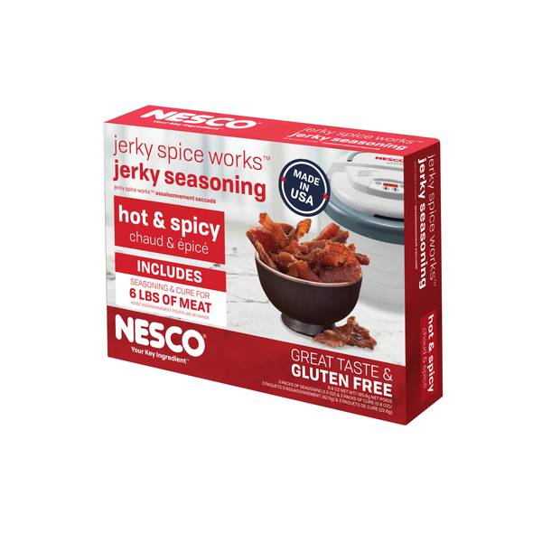 Nesco HotNSpicy American Harvest Jerky Seasoning BJH6 Blain's
