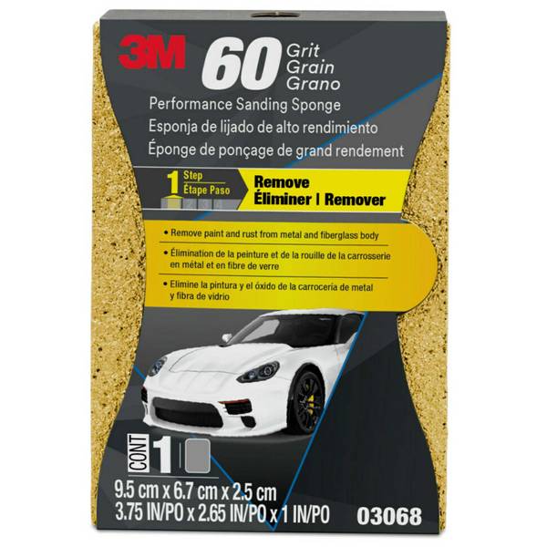 3M Performance Sanding Sponge, 60 - 03068 | Blain's Farm & Fleet