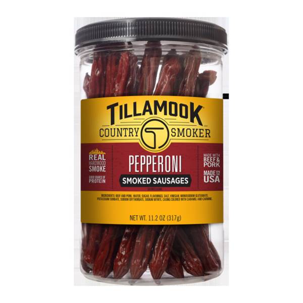 Tillamook Country Smoker Pepperoni Sticks 691600 Blain's Farm & Fleet