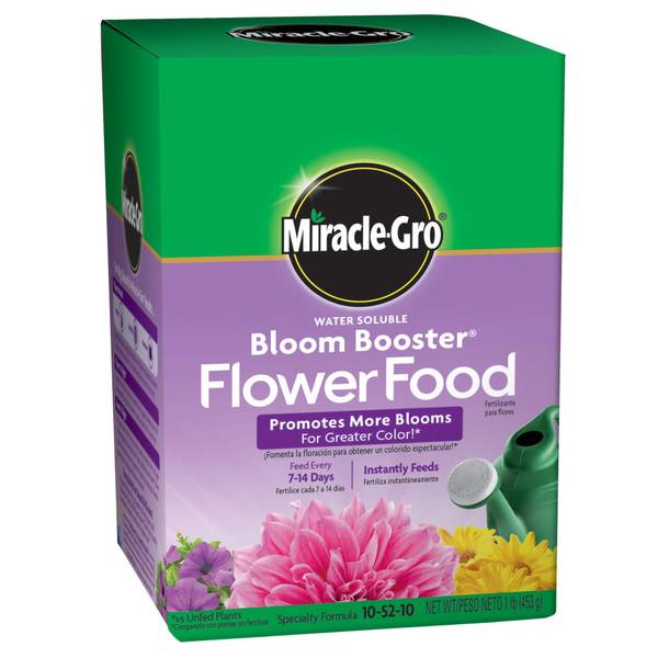 MiracleGro Water Soluble Bloom Booster Flower Food 1360011 Blain's Farm & Fleet