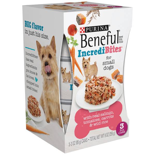 Beneful IncrediBites Dog Food, Salmon, Tomato & Carrot 19913015