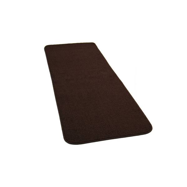 Madison Solid Area Rug Runner, Brown 825120X60BN Blain's Farm & Fleet