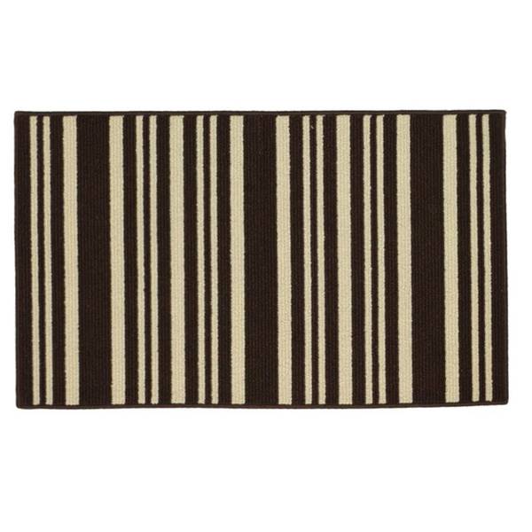 Soho Sissal Striped Area Rug, Brown 824027X45BN Blain's Farm & Fleet