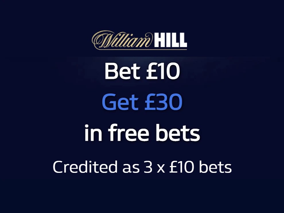 William Hill promo code Sign up offer for free bets and casino bonuses