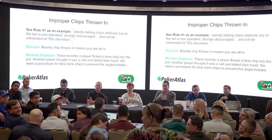TDA Summit Wraps New Rules for Big Blind Ante, Dealer Talk