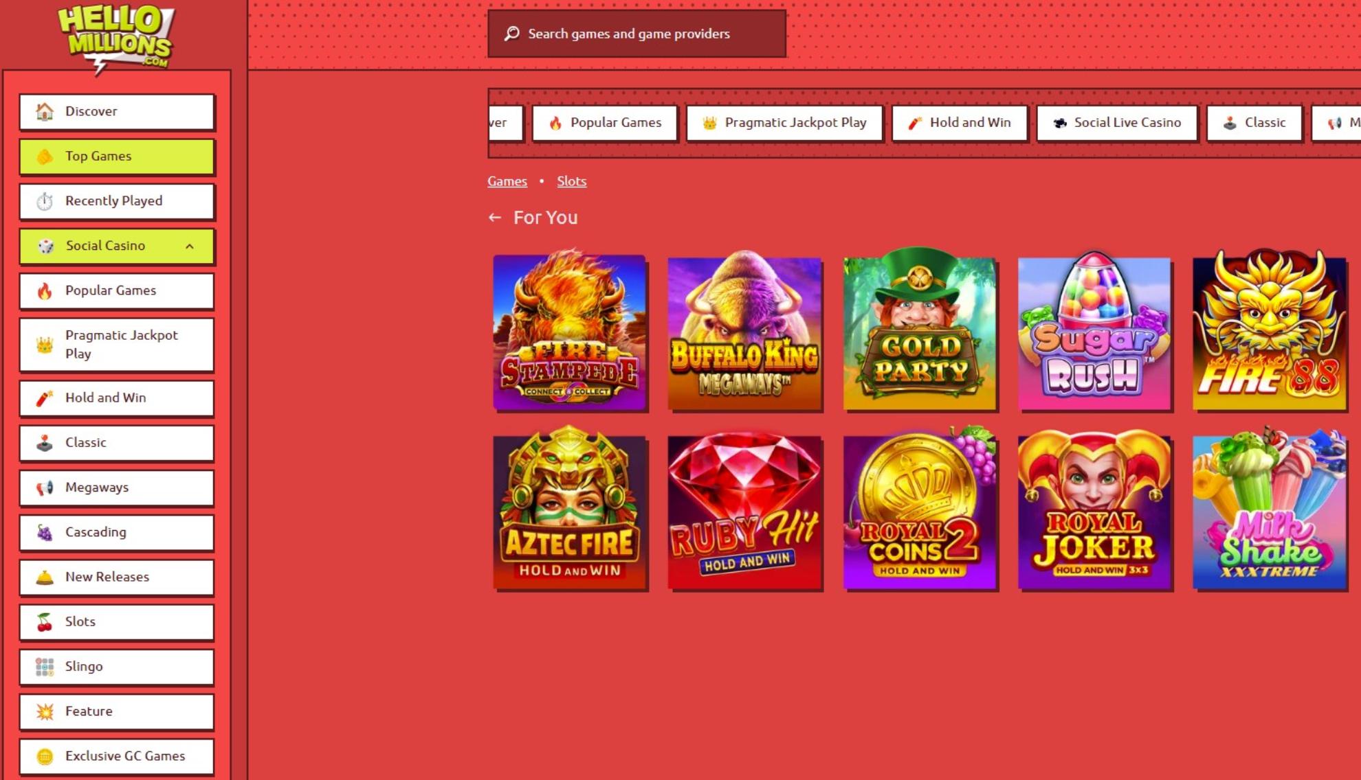 Hello Millions Promo Code Grab 27.5 Free SC, 65K Gold Coins Bonus Offer