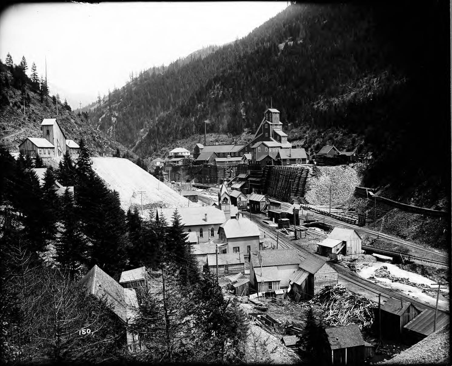Hecla Mine, Burke (Idaho), 1909 [02] BarnardStockbridge Photograph