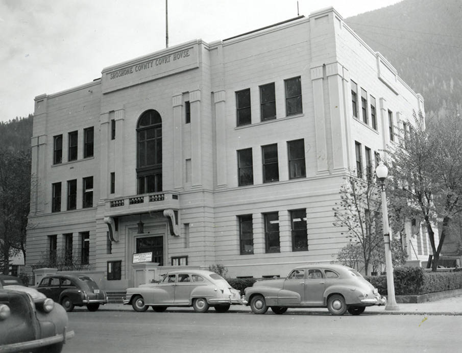 Shoshone County Courthouse [02] BarnardStockbridge Photograph Collection