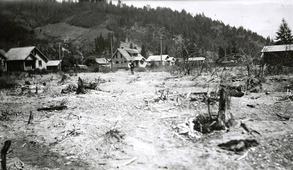 1939 Flood in Kellogg, Idaho [07] BarnardStockbridge Photograph