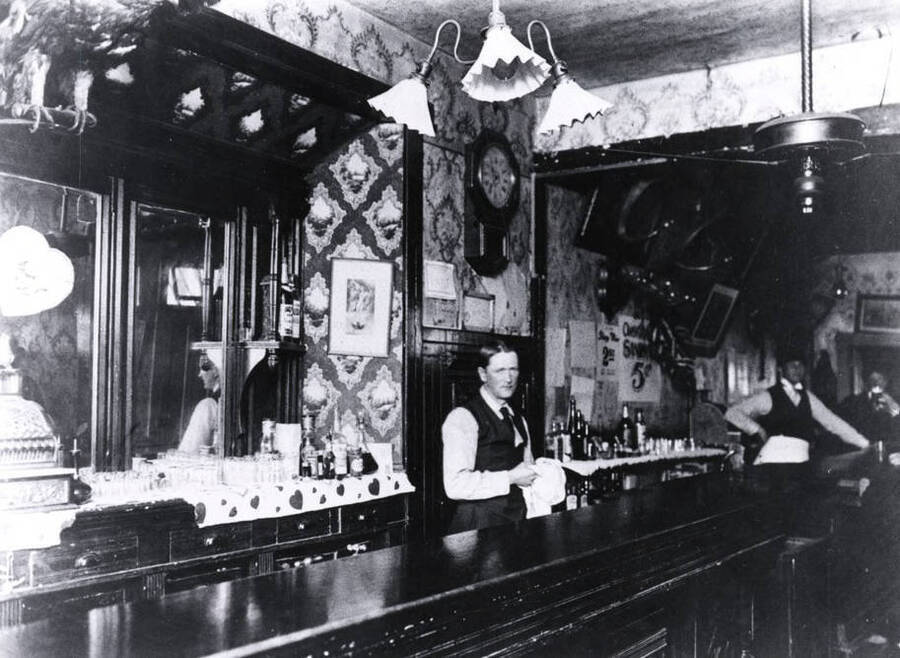 Office Saloon. Grangeville, Idaho. Idaho Cities and Towns Collection