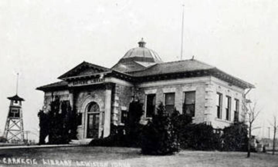 Carnegie Library. Lewiston, Idaho. Idaho Cities and Towns Collection