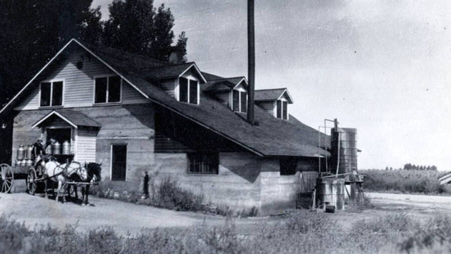 Creamery. Buhl, Idaho. Idaho Cities and Towns Collection