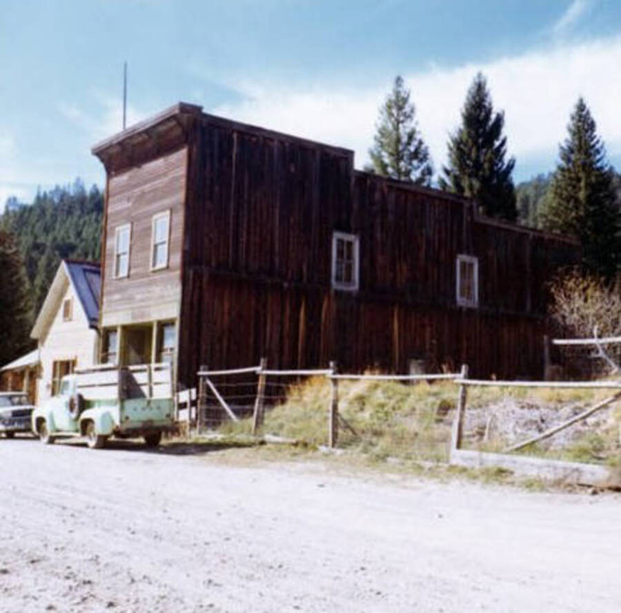 Old stagecoach stop. Gibbonsville, Idaho. Version 1. Idaho Cities and