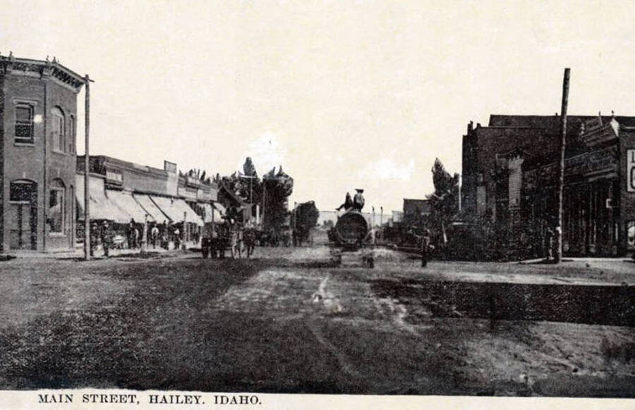 Main Street. Hailey, Idaho. Idaho Cities and Towns Collection