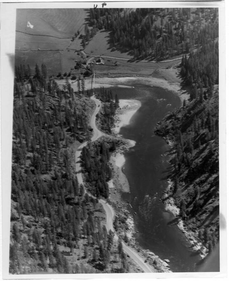 Dworshak Dam Project 34 (Earlyday view) Dworshak Dam Collection